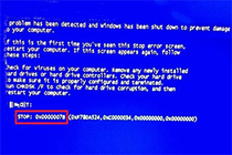 重装win7时蓝屏代码0x0000007b是怎么回事?
